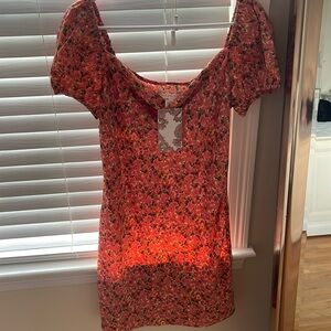 NWT floral print dress